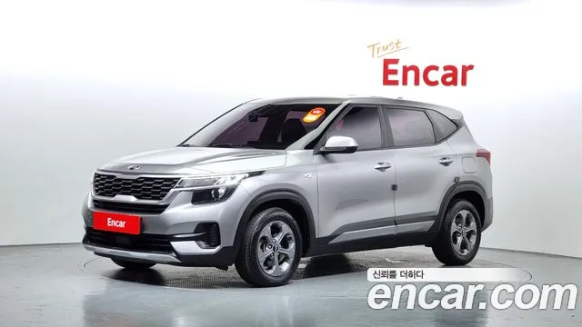 Kia Seltos 2021 Серый из Кореи