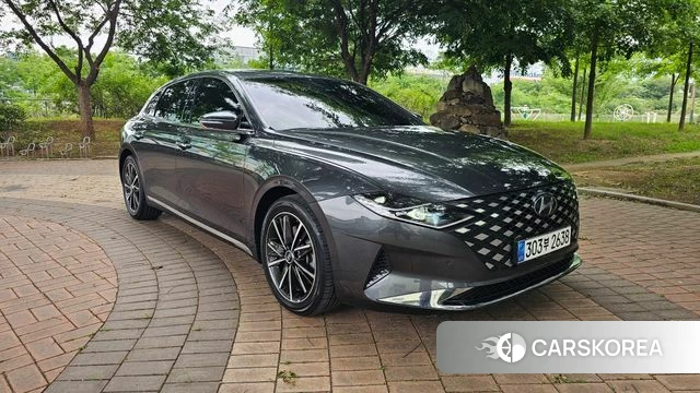 Hyundai The New Grandeur IG 2021 Серый из Кореи