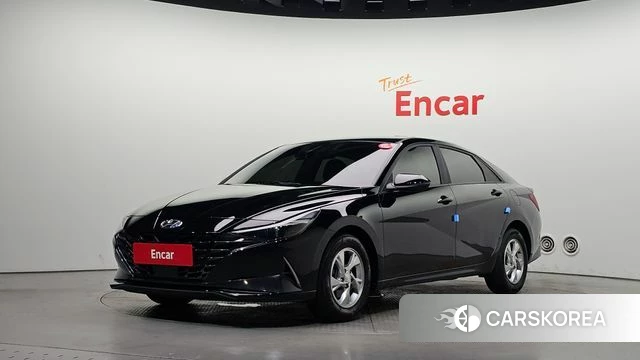 Hyundai Avante (CN7) 2023 Черный из Кореи
