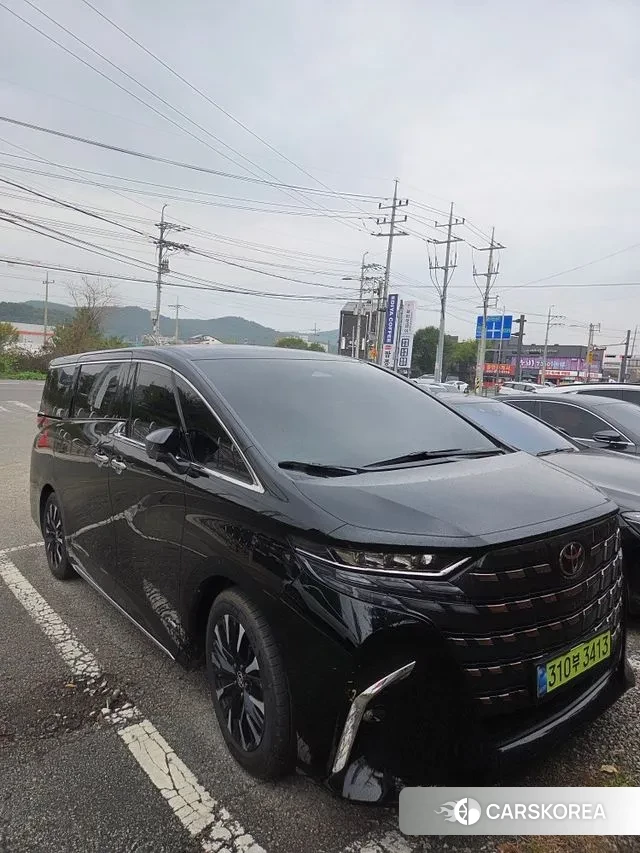 Toyota Alphard 4th Generation 2024 Черный из Кореи