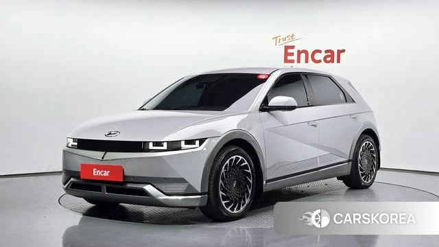Hyundai Ionic 5 2021 Серебристо-серый из Кореи
