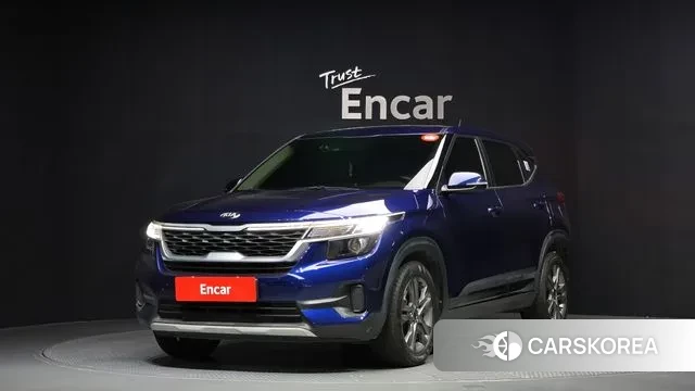 Kia Seltos 2020 Синий из Кореи