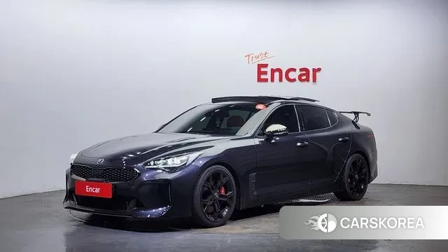 Kia Stinger 2018 Серый из Кореи