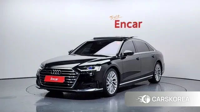 Audi A8 (D5) 2021 Черный из Кореи