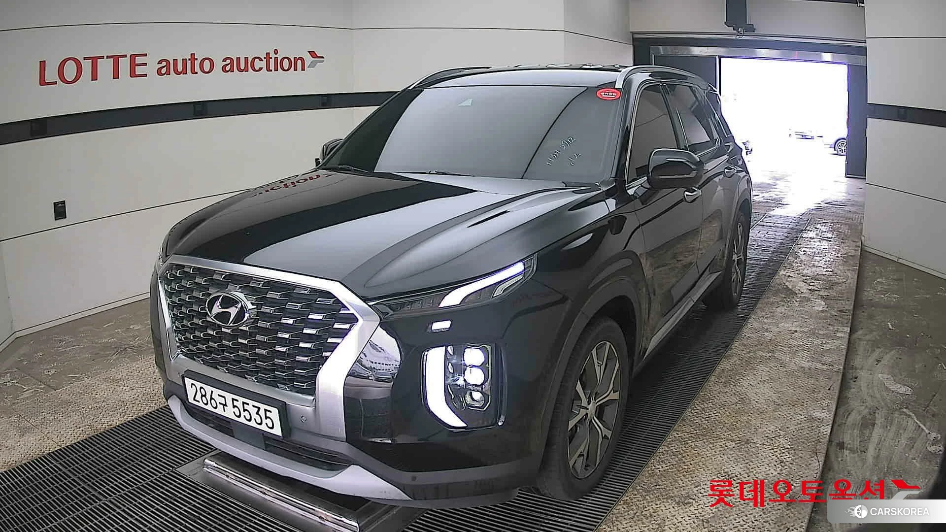 Hyundai Palisade 2022 Abyss Black Pearl из Кореи