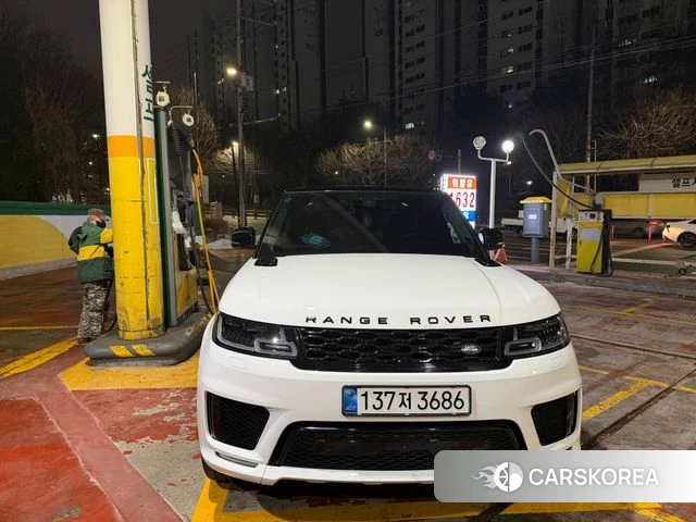 Land Rover Range Rover Sport 2nd Generation 2019 Белый из Кореи