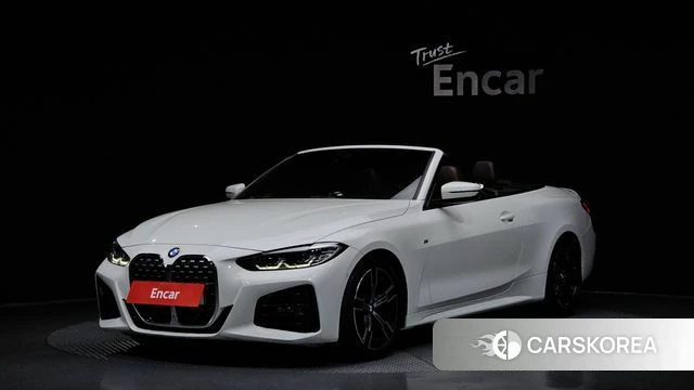 BMW 4 Series (G22) 2022 Белый из Кореи