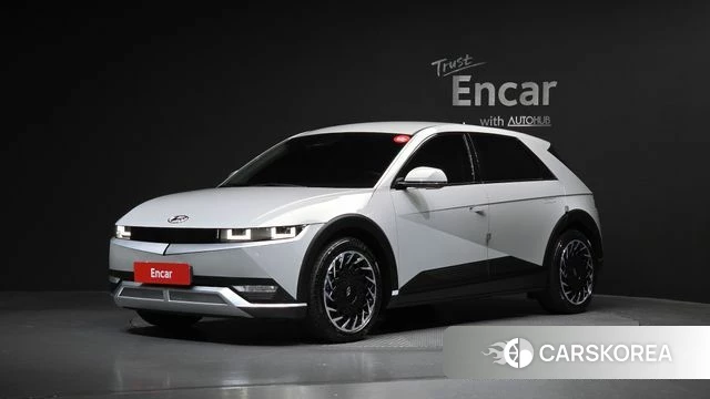 Hyundai Ionic 5 2022 Серебристо-серый из Кореи