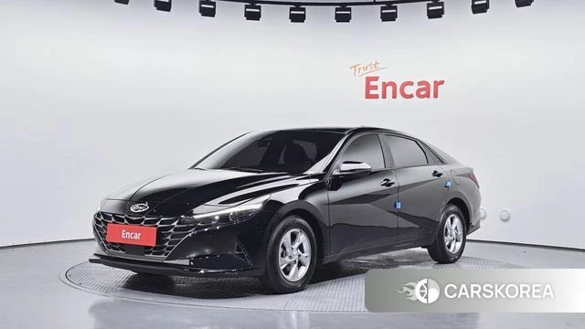Hyundai Avante (CN7) 2020 Черный из Кореи