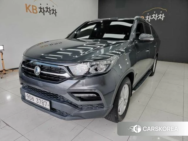 Ssangyong Rexton Sports 2021 Серый из Кореи