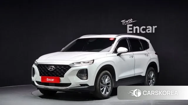 Hyundai Santa Fe TM 2018 Белый из Кореи