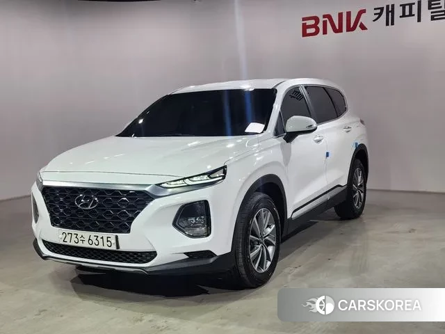 Hyundai Santa Fe TM 2019 Белый из Кореи