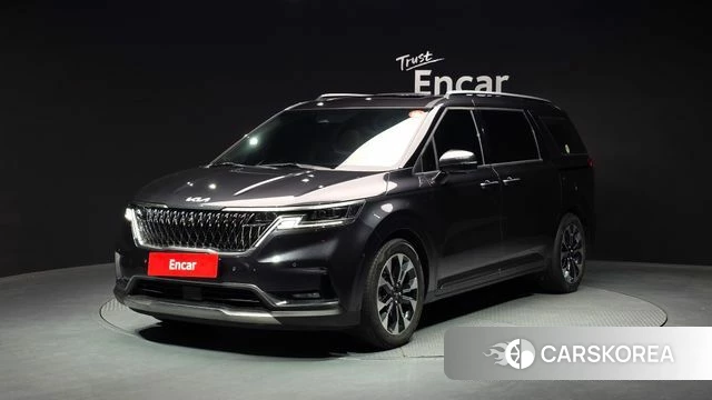 Kia Carnival 4th generation 2022 Серый из Кореи