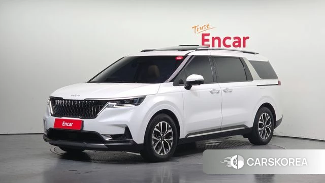Kia Carnival 4th generation 2023 Белый из Кореи