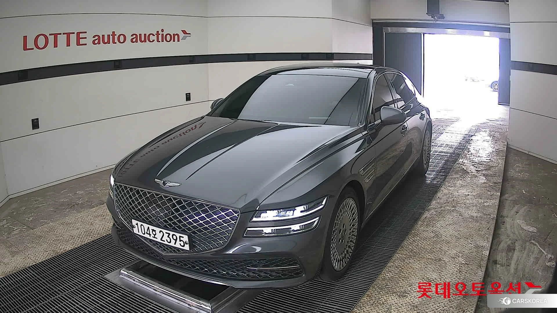 Hyundai G80 2021 Carbon Metal из Кореи