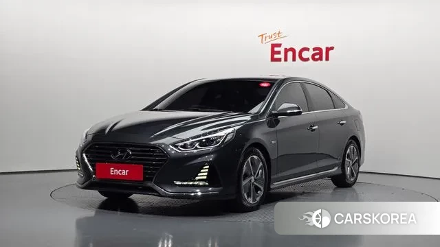 Hyundai Sonata New Rise Hybrid 2018 Серый из Кореи