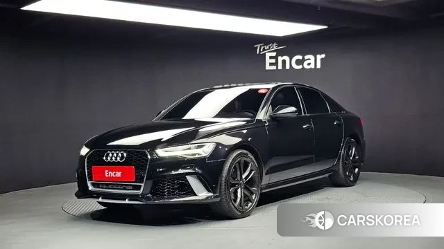 Audi New A6 2018 Черный из Кореи