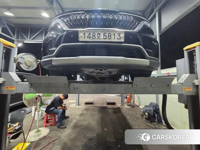 Kia Carnival 4th generation 2021 Черный из Кореи