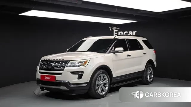 Ford Explorer 2018 Белый из Кореи