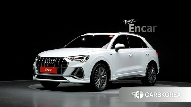 Audi Q3 (F3) 2022 Белый из Кореи