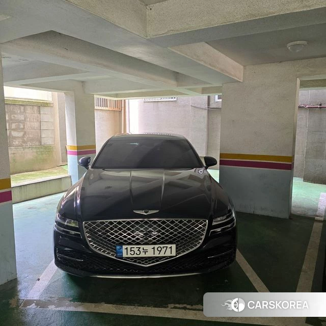 Genesis G80 (RG3) 2021 Синий из Кореи