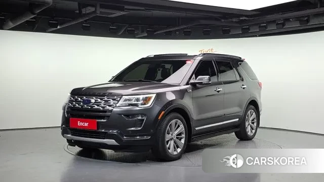 Ford Explorer 2018 Серый из Кореи