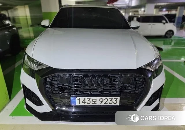 Audi Q8 (4M) 2021 Белый из Кореи
