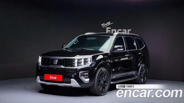 Kia Mohave Master 2021 Черный из Кореи