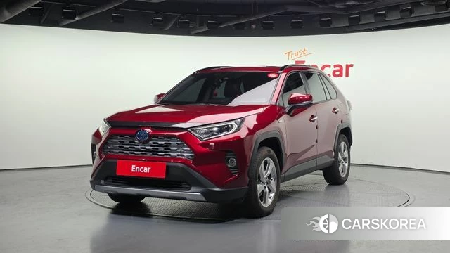 Toyota RAV4 5th Generation 2019 Красный из Кореи