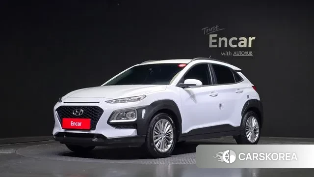 Hyundai Kona 2018 Белый из Кореи