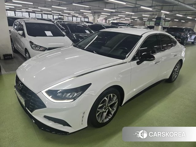 Hyundai Sonata (DN8) 2022 Белый из Кореи