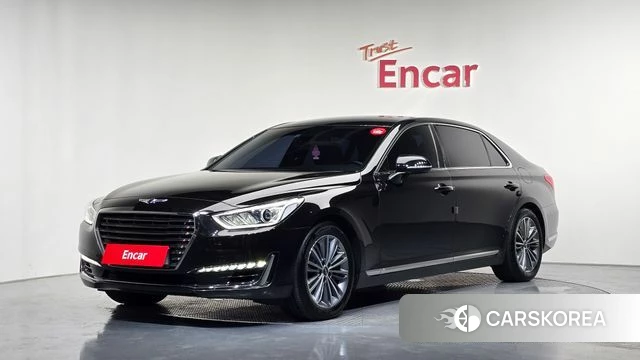 Genesis EQ900 2018 Черный из Кореи