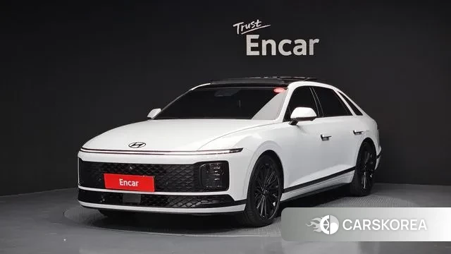 Hyundai Grandeur (GN7) 2022 Белый из Кореи