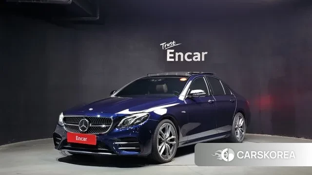 Mercedes-Benz E-Class W213 2020 Синий из Кореи
