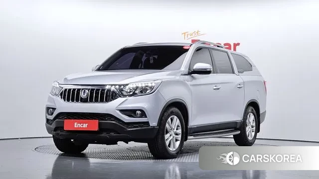 Ssangyong Rexton Sports 2018 Серебристо-серый из Кореи