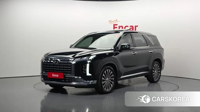 Hyundai The New Palisade 2023 Темно-зеленый из Кореи