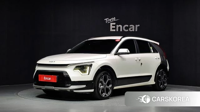 Kia Di Ol Nu Niro 2022 Белый из Кореи