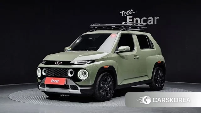 Hyundai Casper 2024 Темно-зеленый из Кореи