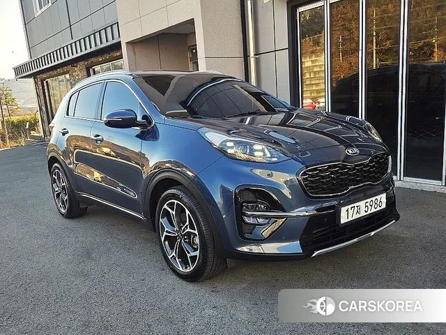 Kia Sportage The Bold 2018 Синий из Кореи