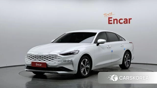 Kia K8 Hybrid 2023 Белый из Кореи