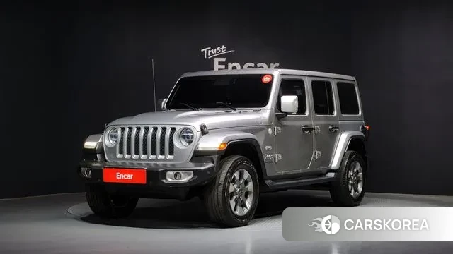 Jeep Wrangler (JL) 2019 Серебристо-серый из Кореи