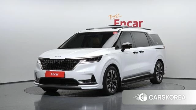 Kia Carnival 4th generation 2023 Белый из Кореи