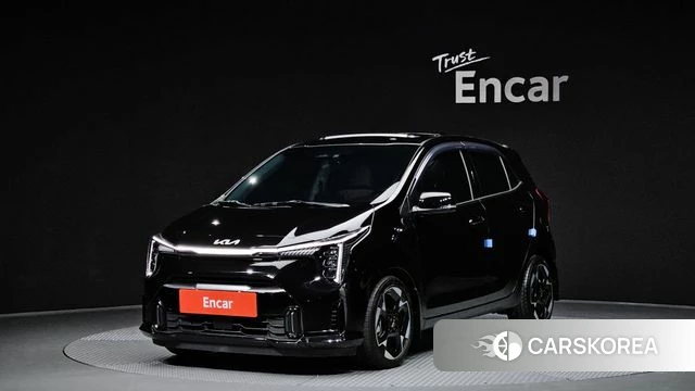 Kia The New Morning (JA) 2024 Черный из Кореи