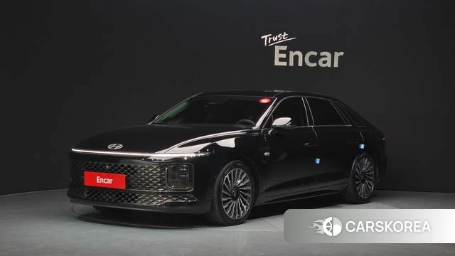 Hyundai Grandeur (GN7) 2023 Черный из Кореи