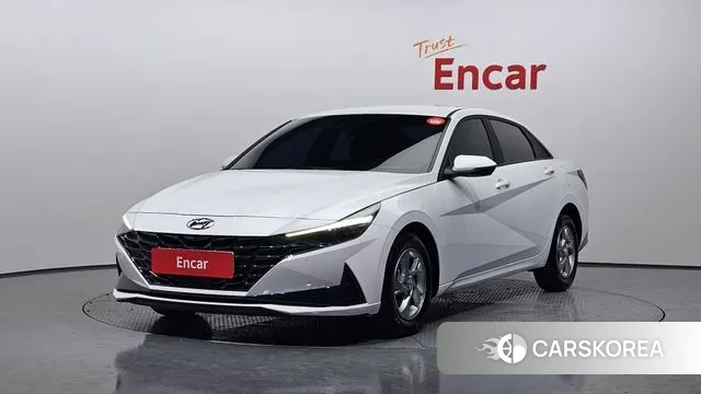 Hyundai Avante (CN7) 2020 Белый из Кореи