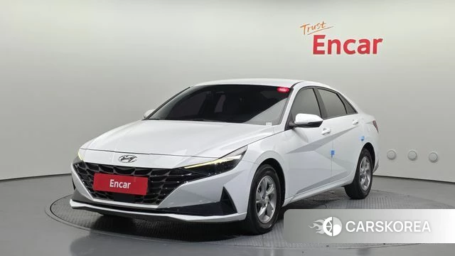 Hyundai Avante (CN7) 2020 Белый из Кореи