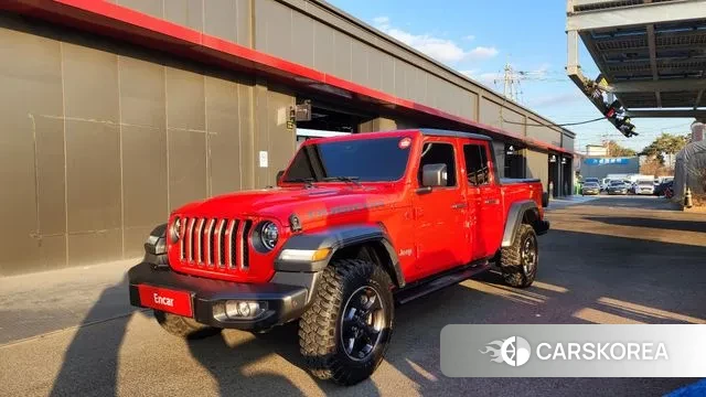 Jeep Gladiator (JT) 2022 Красный из Кореи