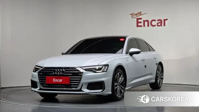 Audi A6 (C8) 2022 Белый из Кореи