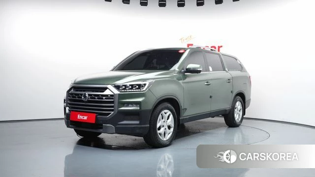 Ssangyong The New Rexton Sport 2023 Зеленый из Кореи