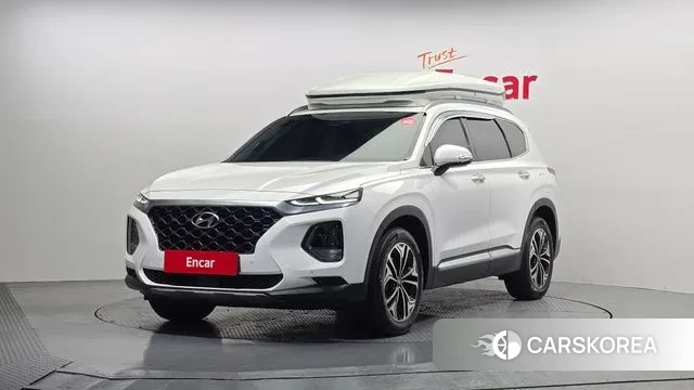 Hyundai Santa Fe TM 2019 Белый из Кореи
